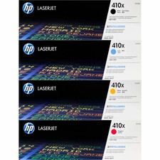 HP CF410X W2040X W2041X W2042X W2043X CMYK 4 Pack High Yield Toner Set picture