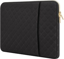 Laptop Sleeve 12.5-13 Inch - Protective Case for 13” MacBook Air (Black) picture