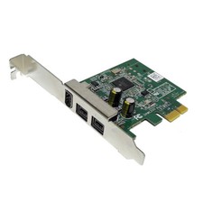 DELL DPWC200 91WRC PCI-Express x1 2x 1394B 1x 1394A Firewire Card 00HTTT picture