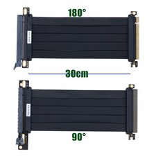 PCIE 4.0 Extension Cable High Speed Riser for GPU Extension Card Length 30cm picture