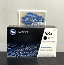 HP 58X Black High Yield Toner CF258X for LJ M404, M406, MFP M428, M430 OEM New picture