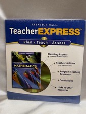 TeacherEXPRESS Prentice Hall Teacher's Edition Mathematics CD-ROM SEALED picture