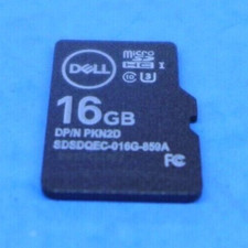 Genuine Dell Poweredge 16GB MicroSD Card HC Class 10 U3 UHS Card PKN2D picture