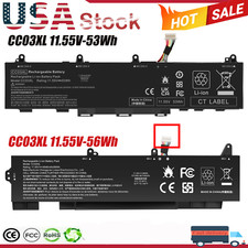 CC03XL 56/53Wh Battery For HP EliteBook 830 835 840 845 850 855 G7 G8 L78555-005 picture