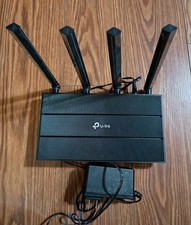 TP-Link Archer AC1900 Dual Band Wi-Fi Router Black Slightly Used No Box picture