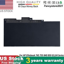 New Battery For HP CS03XL EliteBook 745 755 840 G3 G4 ZBook15u G3 800231-141 picture
