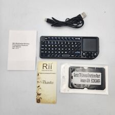Rii Mini 1X 2.4G Mini Wireless Keyboard W/Touchpad Mouse Lightweight Portable  picture