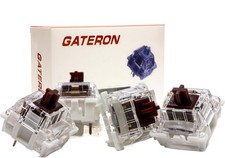 Tugeta 70 Pcs Gateron G Pro V3 Brown Tactile Switches picture