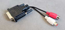 Apple IIC 2C Computer Composite Video & Sound Output Adapter  Tested picture