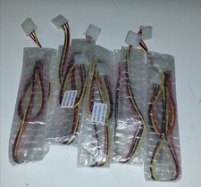 Lot 5 pcs 4 PIN MOLEX MALE TO 2X 4PIN MOLEX FEMALE POWER Y SPLITTER 18