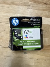 HP 67XL High Yield Tri-Color Original Ink Cartridge 2023 Model (3YM58AN) picture