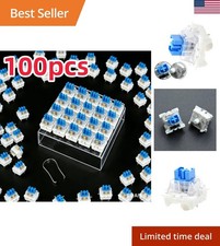 20 50 100pcs Keyboard Switch Keyboard Clicker Key Replacement 3 Pin Tactile picture
