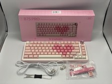Yunzii B75 PRO Wireless Mechanical Gaming Keyboard - Pink picture