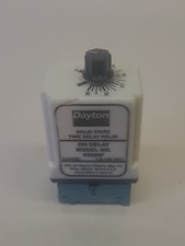 Dayton 5X829F Solid State Time Delay Relay 1.8-180s 120VAC 8-Pin Used picture