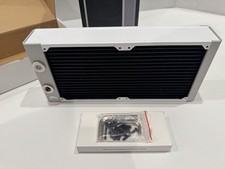 EKWB EK Quantum Surface X280M 280mm Radiator (WHITE) Fits Two 140mm Fans picture
