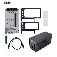 TH3P4G3 Mini External GPU Dock + ATX Power Supply Case for Laptop Thunderbolt picture
