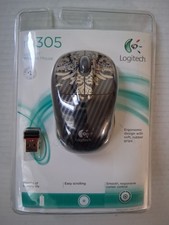 Logitech M305 Wireless Mouse Fantasy Collection Ergonomic Art Design picture