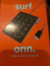 Surf Onn 18 Key USB Numeric Keypad New In Box picture