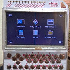 Pocket Chip Handheld Computer Next Thing Co, Linux Terminal, Music, Games & More picture