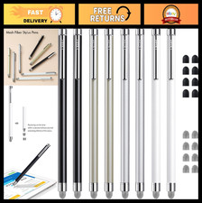 8 Pcs Touch Screen Stylus Pens - Capacitive with Replaceable Mesh & Rubber Tips picture