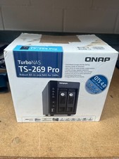 TS-269 Pro Boxed QNAP 2 Bay Desktop NAS 1GB Memory With Ethernet Cable picture