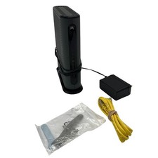 Motorola MB7621 DOCSIS 3.0 Cable Modem Set High Speed Internet Router Black picture