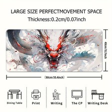 Sweet Alice Extended Gaming Mouse Pad - XXL Water-Resistant and Washable Rubbe picture