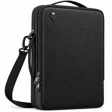 14 Inch Laptop Shoulder Bag Padded Computer Carrying Case Sleeve for MacBook HP picture