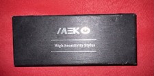 MEKO 2-in-1 Precision Series Stylus Set - Black (2 Pens & Extra Tips) Used picture