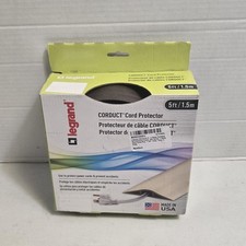 LEGRAND CDB-15 CORDUCT CORD PROTECTOR 15' BROWN WIREMOLD Open Box picture