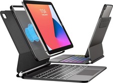 Magic for iPad 9th 8th 7th Generation 10.2 inch Case with Keyboard, Trackpad Flo picture