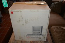 1989 Apple Macintosh Plus 4Mb Computer M0001A Complete in Box & 100% Refurbished picture