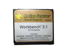 New Workbench System 3.1 on 4GB CF Card for Amiga 600 1200 Hard Drive HDD 589 picture