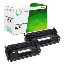 TCT 2PK Black CF287A 87A Toner Cartridges For HP Enterprise M506 MFP M527 picture