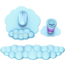 Cloud Pad with Wrist Rest, Cloud Keyboard Wrist Rest, Pad Wrist , Ergonomic C... picture