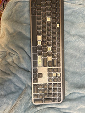 Logitech MX Keys Wireless Keyboard Gray English QWERTY Y-R0073 picture