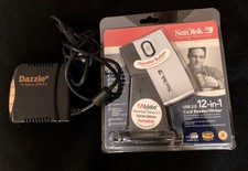 New Sandisk 12 In 1 Card Reader Writer SDDR-89-A15 & Dazzle Hi speed USB 2.0 lot picture