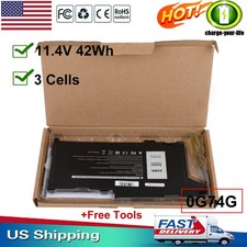 0G74G OG74G Battery For Dell Latitude 5300 5310 7300 7400 2PFPW 08JYHH P97G 42Wh picture
