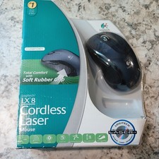 Logitech LX8 Cordless Laser Mouse USB with Comfort Grip  New in Package picture