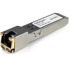 StarTech Cisco SFP-GE-T Compatible SFP Module - 1000BASE-T - 10/100/1000 Mbps picture