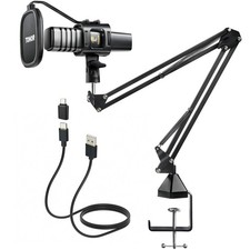 TONOR USB Microphone Kit, PC Podcast Recording 15.3 x 22.9 x 10.3 cm³, Black picture
