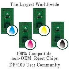 Ink Refill Chips (8 Chips - CMYK - 53606 Compatible) for Primera 4100 series picture