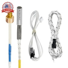Ender-3 M3 Stud Thermistor Replacement: 1.3m High Temp 3D Printer Thermistor for picture