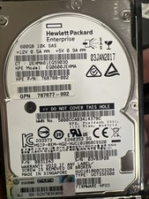 LOT OF 12 HPE EG0600JEHMA HDD 600GB SAS 12Gb/s 2.5