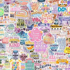 300 PCS Inspirational Stickers for Adults, Teens, Teachers, Mixed Color  picture