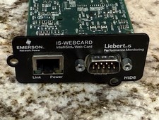 Emerson Liebert 416791G Intellislot Web Card IS-WEBCARD  picture