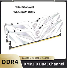 Netac Shadow II RAM DDR4 16GB/32GB Desktop Memory Dual Channel-White picture