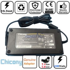 OEM MSI GE63 Raider RGB 8RE-012US GTX 1060 i7-8750H Gaming Charger 200W 7.4*5.0 picture