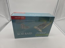 SEALED Adaptec ASR-2130SLP/128MB Ultra320 PCI-X SCSI 64-bit 133MHz 128MB Cache picture