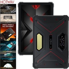 4G HOTWAV R9 Pro Rugged Tablet PC Phone Android 14 Waterproof Camping Light 256G picture